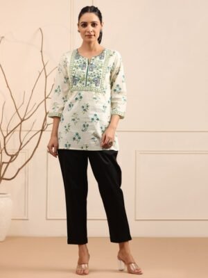 Women's Printed Short Kurti
