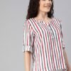 Women's Lining Printed Short Kurti