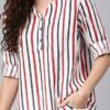 Women's Lining Printed Short Kurti