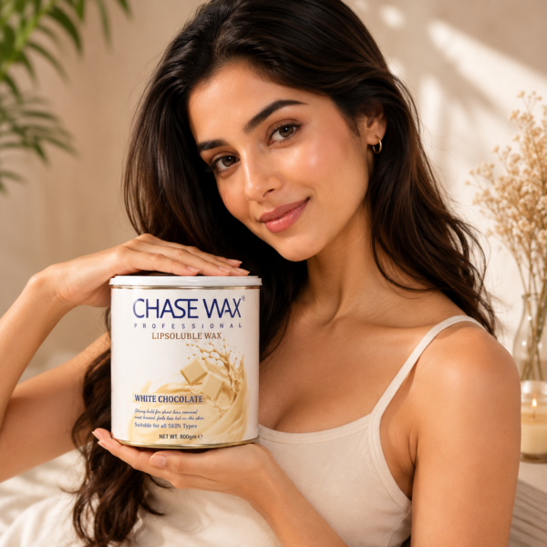 Waxing Chase Wax Professional White Chocolate Liposoluble Wax – 800gm