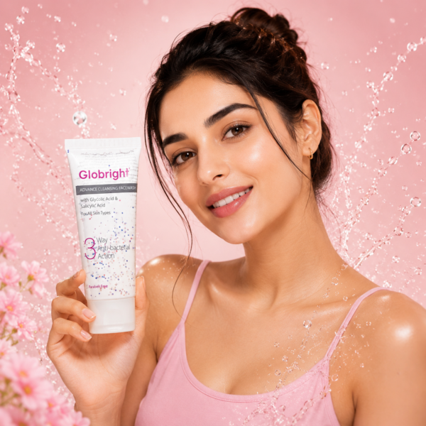 Face Wash Globright Advance Cleansing Face Wash