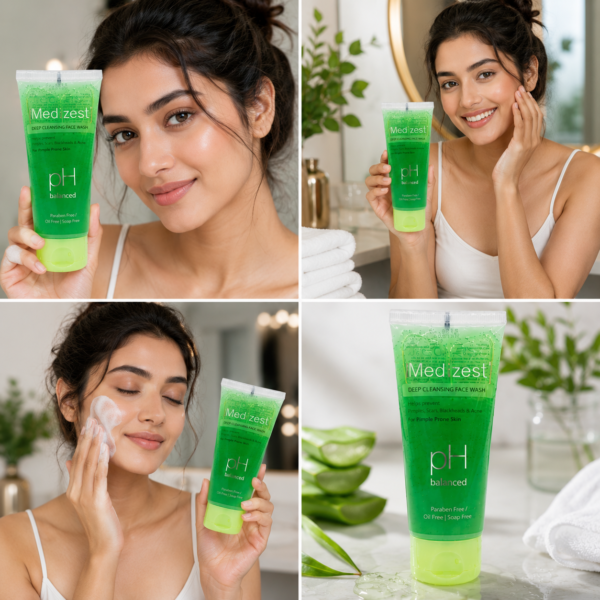 medzest 2 Medizest Deep Cleansing Face Wash – For Pimple Prone Skin