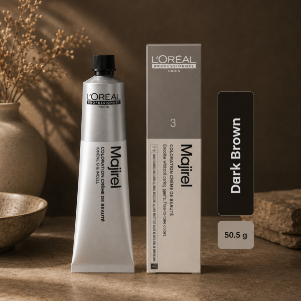 dark brown L'Oreal Professional Majiral Coloration Cream