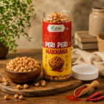 Rajbite Peri Peri Makhana Roasted Nuts Healthy Snack No MSG 75g