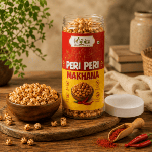 Rajbite Peri Peri Makhana Roasted Nuts Healthy Snack No MSG 75g