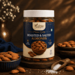 Rajbite Roasted & Salted Almonds Premium Quality Crunchy Almonds - 300gm